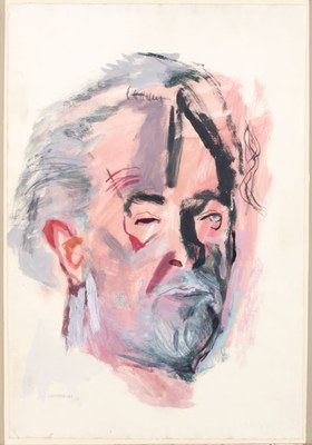 Untitled (Portrait of artist Mark Tobey)